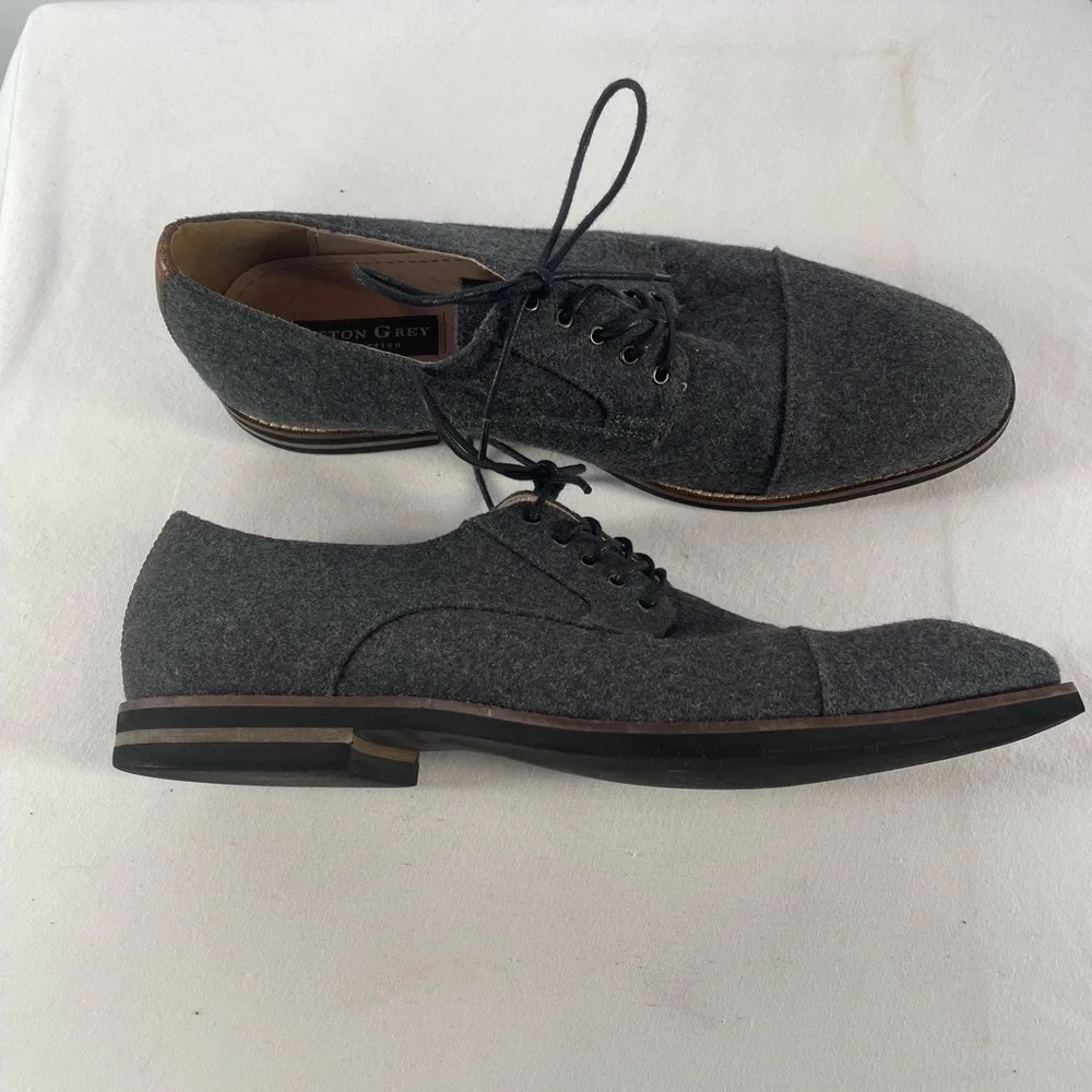 Aston Grey Castro Cap Toe Oxford in‎ Gray Size 12